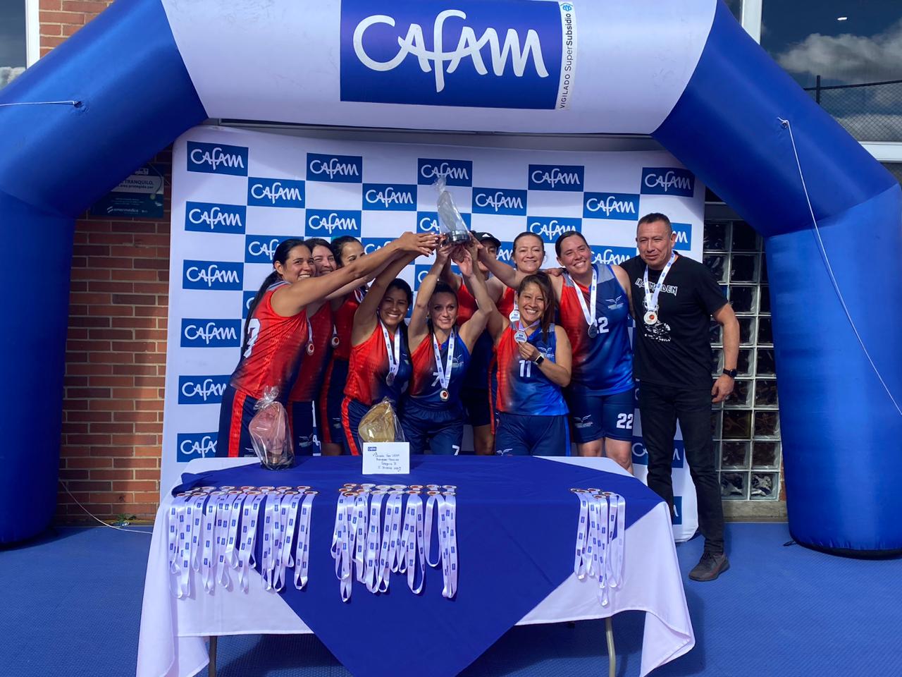 ALFM Subcampeón de baloncesto femenino en la Copa Cafam
