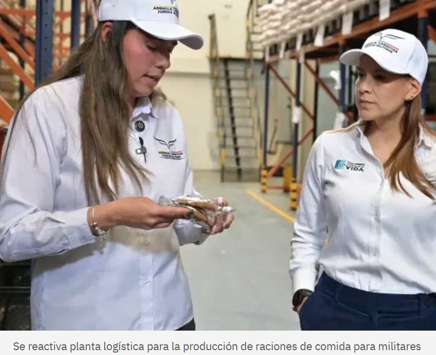 Agencia Logística De FF.MM Reactiva Planta De Raciones De Campaña